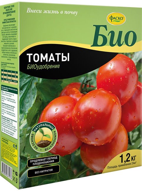 

Удобрение Фаско Био для Томатов 1.2 кг