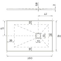 Душевой поддон Aquanet Pleasure New 160x80 258880