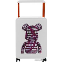 Чемодан DoubleW 005# (M, белый)