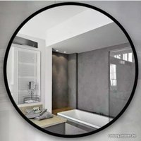 Зеркало Pea Круглое в черной металлической раме 60 в Гомеле