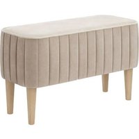 Банкетка MONOFIX Амма (велюр/бежевый №18)