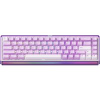 Клавиатура Akko Ray68 HE Magnetic Misty Purple & White (Akko AstroAim Magnetic)