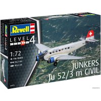 Сборная модель Revell 04975 Junkers Ju52/3m Civil