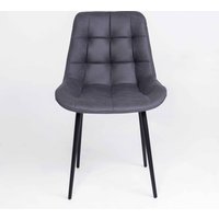 Стул Алвест AV 405 (графитовая замша Kiprus 13/черный)