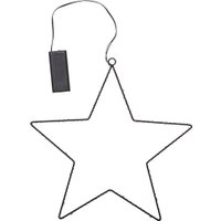 Светильник Neon-Night Звезда на металлическом каркасе 501-057 (теплый белый)