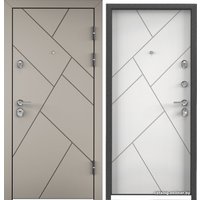 Металлическая дверь Torex Ultimatum-M PP (кремовый ликер КВ-35/белый КВ-35)