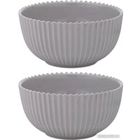 Набор салатников Tkano Edge TK22-TW-BW0018 (2шт, темно-серый)