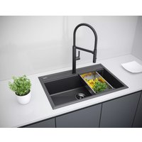 Коландер Paulmark Advence A375-GM (вороненая сталь)