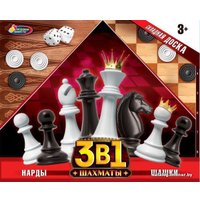 Шахматы/шашки/нарды Играем вместе 3в1 B2020491-R