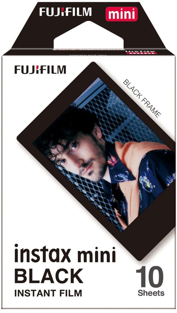 

Картридж для моментальной фотографии Fujifilm Instax Mini Black (10 шт.)