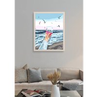 Картина по номерам PaintLine С бокалом у моря PL-00314