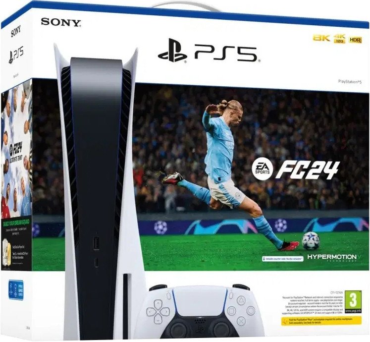 

Игровая приставка Sony PlayStation 5 + FC 24