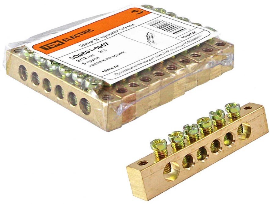 

Нулевая шина TDM Electric SQ0801-0067
