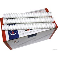 Пластиковая пружина для переплета РеалИСТ Пластик 38 мм (белый)