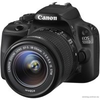 Зеркальный фотоаппарат Canon EOS 100D Kit 18-55 IS STM