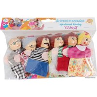 Развивающая игра Bradex Пальчиковый театр Семья DE 0514