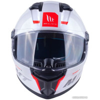 Мотошлем MT Helmets Stinger 2 Solid (XS, глянцевый белый) в Солигорске