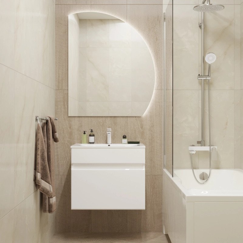 

Mixline Тумба под умывальник Брикс-60 555004