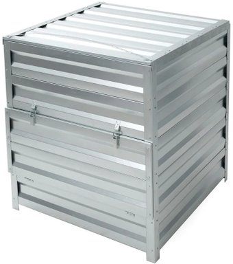 Формула качества Оцинкованный с крышкой 1500x1500x1000 (зеленый мох)