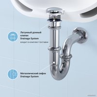 Сифон Wellsee Drainage System 182102003 (сифон, донный клапан, хром)