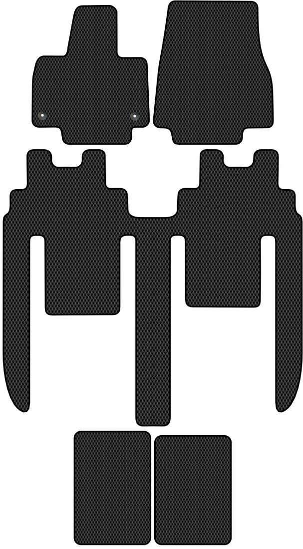 

Комплект ковриков для авто Alicosta HiPhi X I (suv) 2020 - Н.В. (черный, ромб)