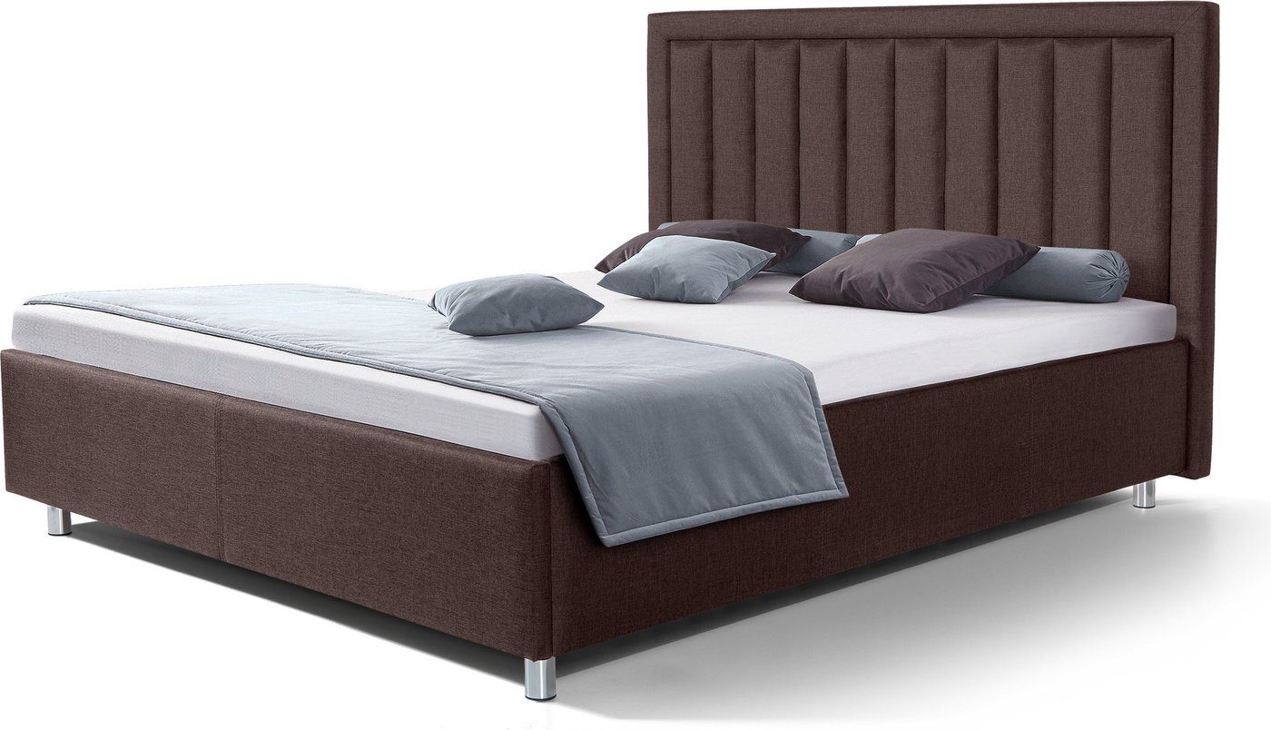 Кровать ФорестДекоГрупп Марта 2 140x200 без ПМ (Veluta Lux 36)
