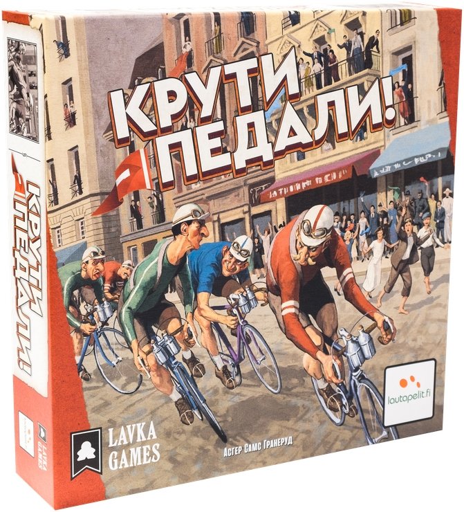 

Настольная игра Lavka Games Крути педали