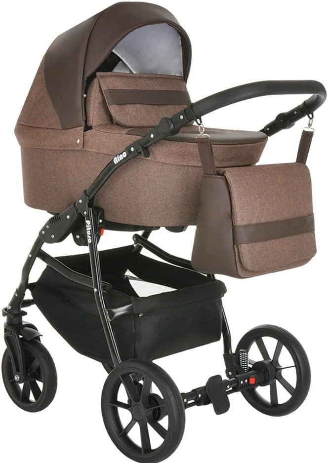 

Коляска-люлька Pituso Nino (2 в 1, 3001 brown)