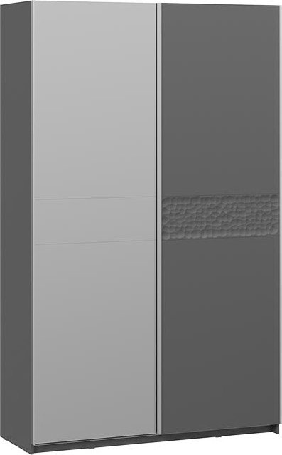 

Шкаф-купе Трия Оскар Скания Т2 1400 268652 (ручка серебро/серый графит/серый графит/графит матовый)