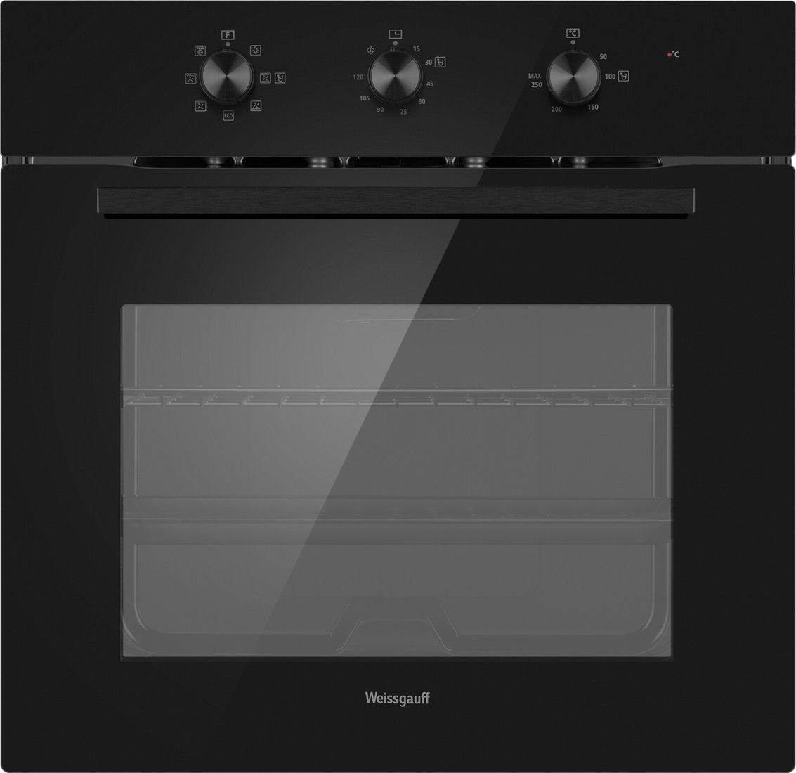 Электрический духовой шкаф Weissgauff EOM 19 MB Black Edition