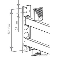 Кронштейн для телевизора Kromax ATLANTIS-40 (серый)
