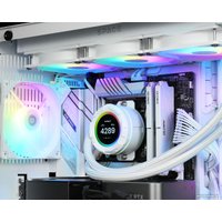 Жидкостное охлаждение для процессора ID-Cooling Space SL360 XE WHITE