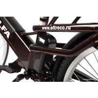 Электровелосипед Eltreco Green City E-Alfa GL (серый)