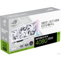 Видеокарта ASUS ROG Strix GeForce RTX 4080 Super 16GB GDDR6X White OC Edition ROG-STRIX-RTX4080S-O16G-WHITE