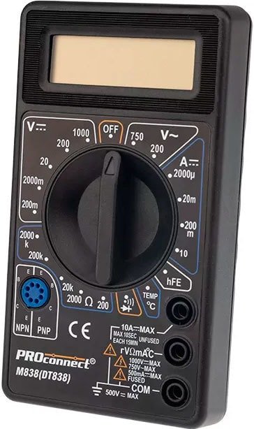 

Мультиметр PROconnect M838