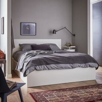 Кровать Ikea Мальм 200x160 (белый, с ПМ) 004.048.07