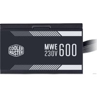 Блок питания Cooler Master MWE 600 White 230V V2 MPE-6001-ACABW-EU