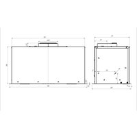 Кухонная вытяжка Faber Scatola BK А60 305.0738.480 в Гродно