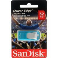 USB Flash SanDisk Cruzer Edge 32GB (голубой/белый) [SDCZ51-032G-E35BG]