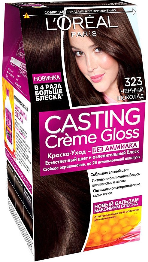 

Крем-краска для волос L'Oreal Casting Creme Gloss 323 терпкий мокко
