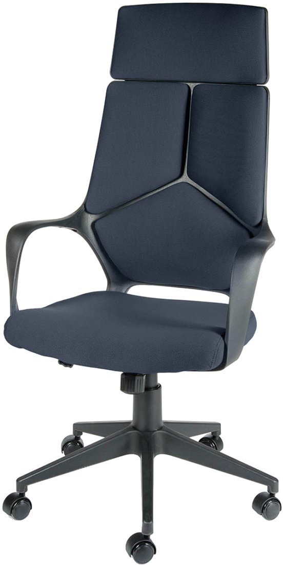 

Офисное кресло Norden IQ CX0898H-1-60 (черный/серо-голубой)