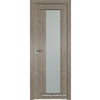 Межкомнатная дверь ProfilDoors 2.72XN R 60x200 (каштан темный/стекло матовое)