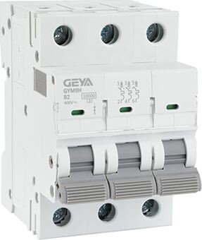 

Выключатель автоматический GEYA GYM9H-3P-2B 3P 2A B 10kA 3M GYM9H3P2B