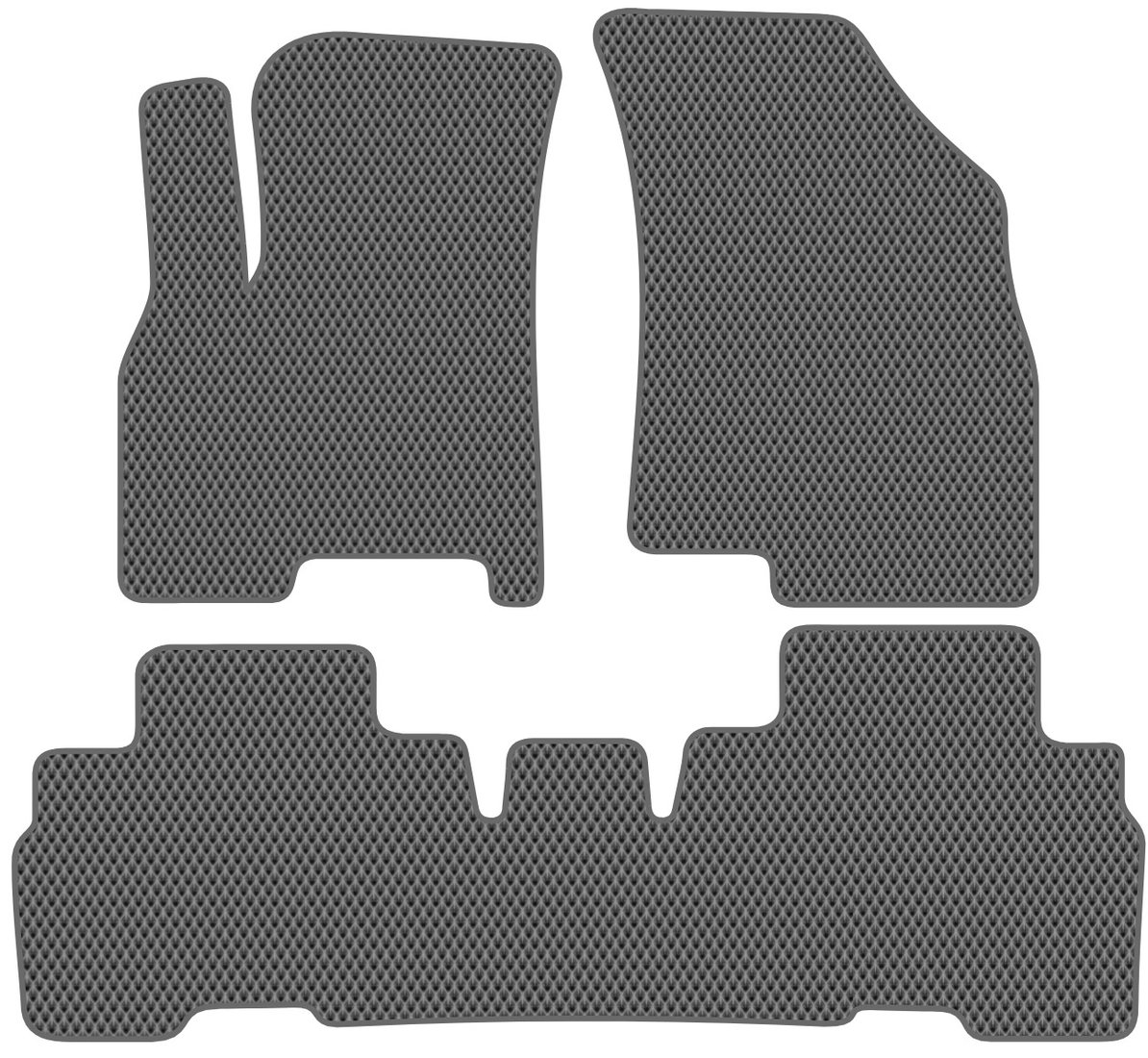 

Комплект ковриков для авто Alicosta Chery Tiggo 8 Pro Max I (suv 5 дв) 2023 - Н.В. (серый, ромб)