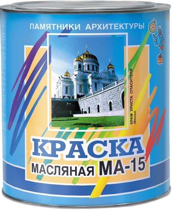 

Краска Памятники архитектуры МА-15 25 кг (белый)
