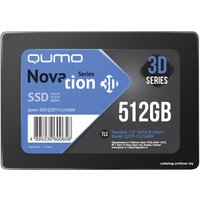 SSD QUMO Novation 3D TLC 512GB Q3DT-512GAEN