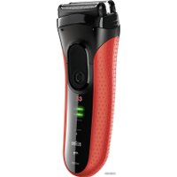 Электробритва Braun Series 3 3050cc (красный)