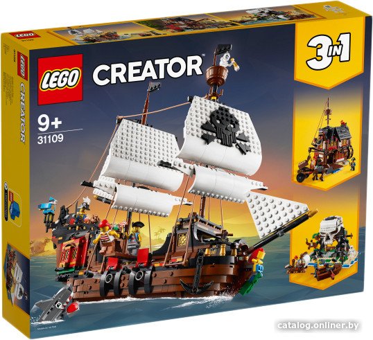 Конструктор LEGO Creator 31109 Пиратский корабль