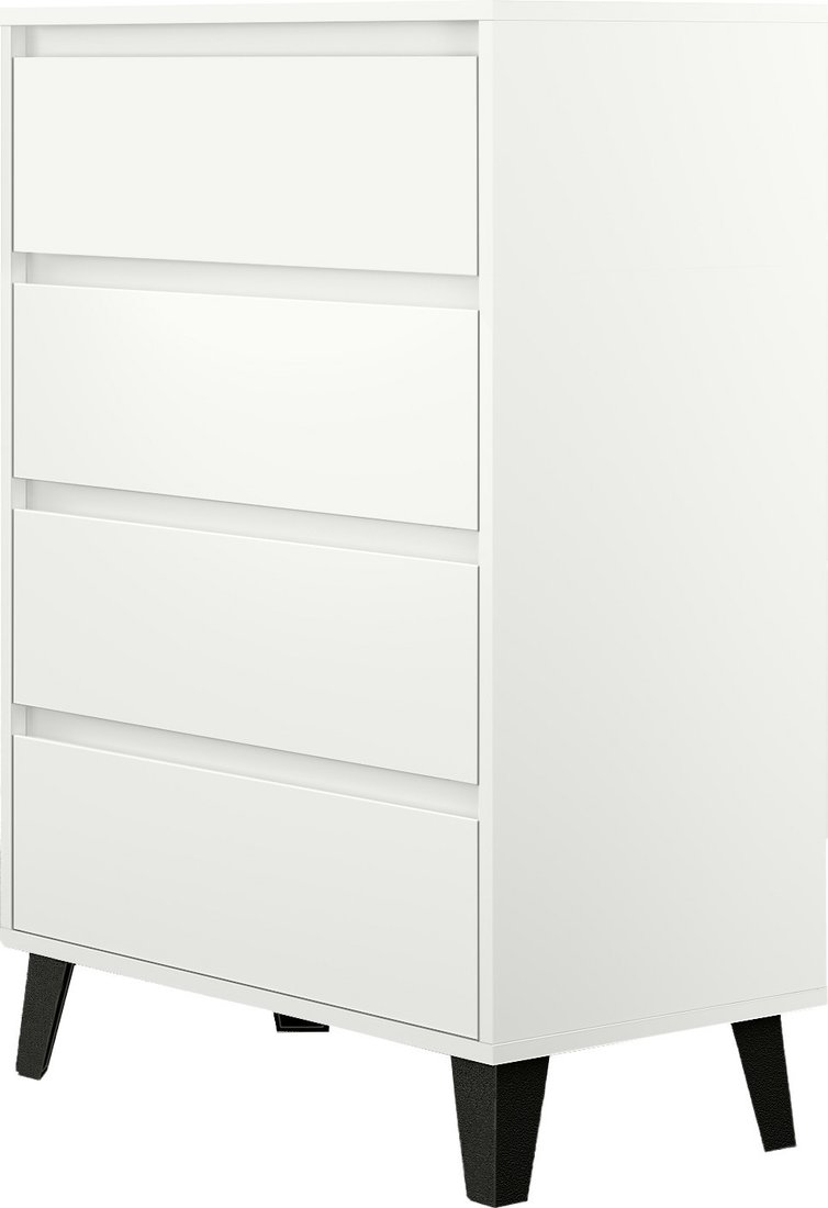 Комод Anrex Berg 4S/70 (белый)