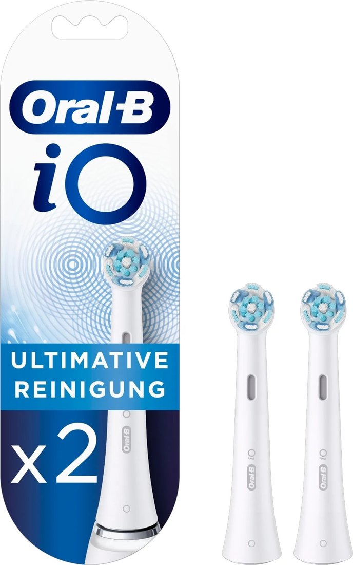 Сменная насадка Oral-B iO Ultimative Reinigung CW-2 (2 шт, белый)